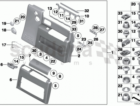 Photo of Trim mid range speaker 51 41…