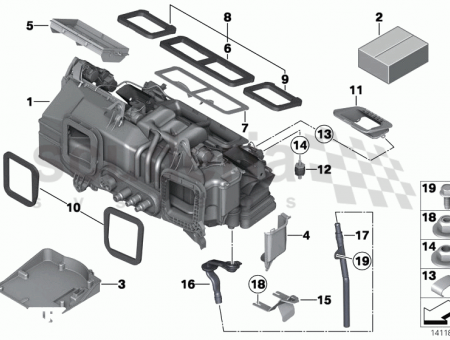 Photo of Set of small parts adjust lever 64 11…