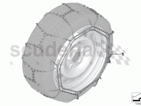 Photo of Snow chain 36 11…