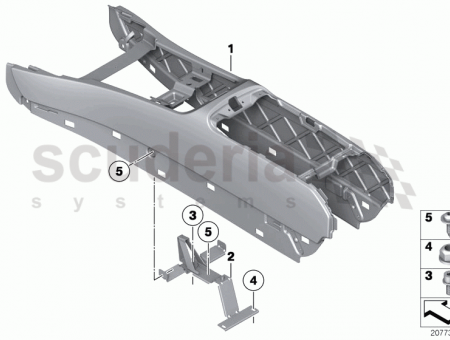 Photo of Bracket centre console 51 16…