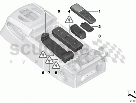 Photo of Battery cover with battery 84 10…