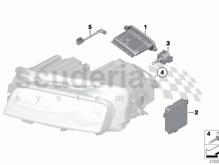 Photo of HEAD LIGHT VERTICAL AIM CONTROL 63 11…