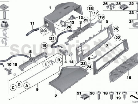 Photo of Cover glove box insert box 51 16…