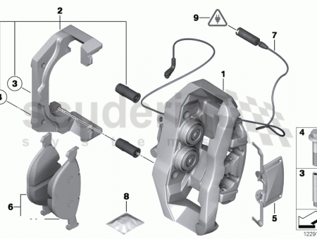 Photo of BRAKE CARRIER 34 11…