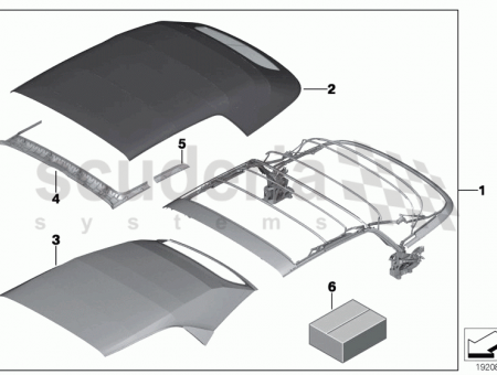 Photo of Fastening kit for headliner 54 34…