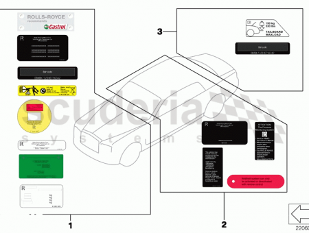 Photo of Label coolant 64 50…