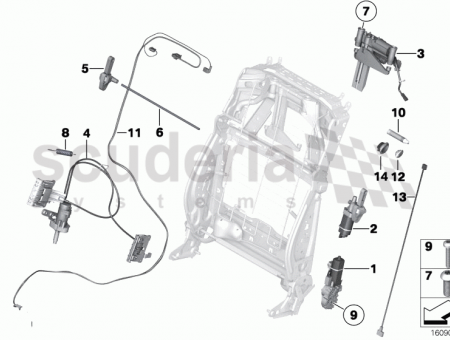 Photo of Drive backrest top adjustment memory 67 31…