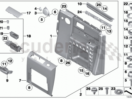 Photo of Door pocket rear right 51 41…