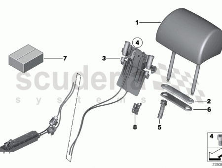 Photo of Height adjustment element right 52 10…