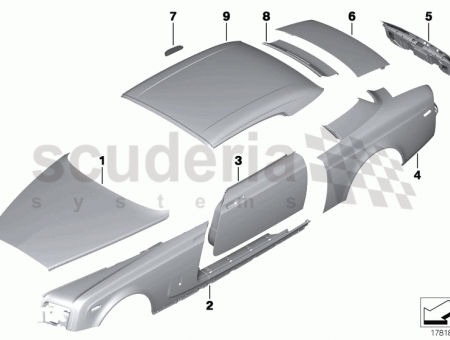 Photo of Trunk lid bottom 41 00…