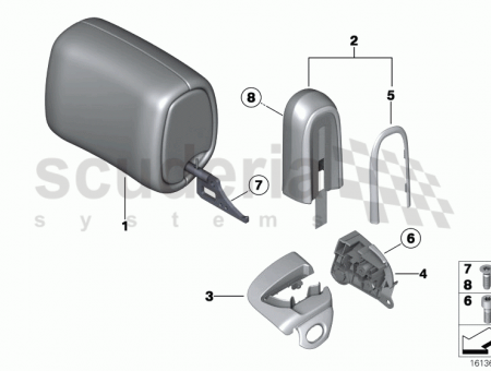 Photo of Cover belt guide right 72 11…